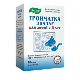 Тройчатка ЭВАЛАР для детей пор 3,6г N10 саше ПК
