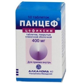 Панцеф таб п.п.о. 400мг N10 бл ПК <5*2>