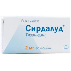 Сирдалуд таб 2мг N30 бл ПК <10*3>