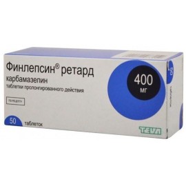 Финлепсин ретард таб пролонг 400мг N50 бл ПК <10*5>