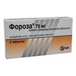 Фороза таб п.п.о. 70мг N4 бл ПК