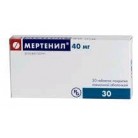 Мертенил таб п.п.о. 40мг N30 бл ПК <10*3>