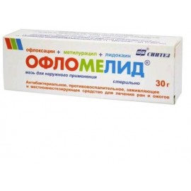 Офломелид мазь д/наружн пр 30г N1 туба ПК