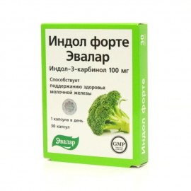 ИНДОЛ форте ЭВАЛАР капс 0,23г N30 бл ПК