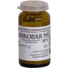 Цинковая мазь д/наружн пр 10% 25г N1 бан тёмн ст