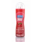 Гель-смазка интимный DUREX play sweet strawberry с ароматом и вкусом сладкой клубники 50мл