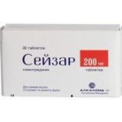 Сейзар таб 200мг N30 уп кнт-яч ПК <15*2>