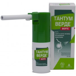 Тантум Верде форте спрей д/местн пр доз 0,51мг/доза 88дз 15мл N1 фл ПЭ доз уст ПК
