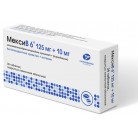 МексиВ 6 таб п.п.о. 125мг 10мг N30 уп кнт-яч ПК