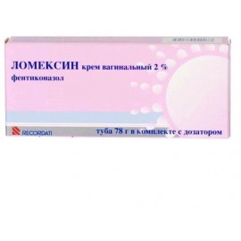 Ломексин крем д/ваг и наружн пр 2% 78г N1 туб (дозат) ПК