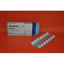 Алзепил таб п.п.о. 10мг N28 бл ПК <14*2>