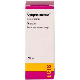 Супрастинекс кап д/внут пр 5мг/мл 20мл N1 фл ПК