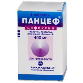 Панцеф таб п.п.о. 400мг N6 бл ПК