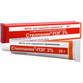 Стелланин-ПЭГ мазь д/наружн пр 3% 20г N1 туба ПК