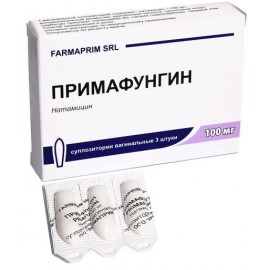 Примафунгин супп ваг 100мг N3 уп кнт-яч ПК