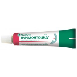 Пародонтоцид гель средство гигиены полости рта 15г