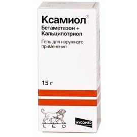 Ксамиол гель д/наружн пр 15г N1 фл ПК