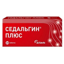 Седальгин Плюс таб N20 бл ПК <10*2>