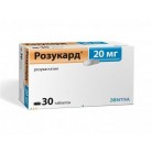 Розукард таб п.п.о. 20мг N30 бл ПК <10*3>