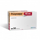 Розукард таб п.п.о. 40мг N30 бл ПК <10*3>