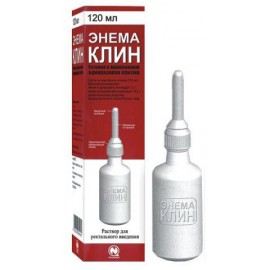 Энема Клин р-р д/рект вв 120мл N1 фл пл наконечн пл (клизма) ПК