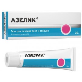 Азелик гель д/наружн пр 15% 30г N1 туба ПК