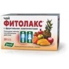 ФИТОЛАКС ЭВАЛАР Чай с фруктовыми компонентами 2,1г N20 фильтр-пак кор
