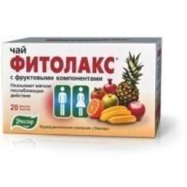 ФИТОЛАКС ЭВАЛАР Чай с фруктовыми компонентами 2,1г N20 фильтр-пак кор