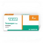 Тизанидин-Тева таб 4мг N30 бл ПК <10*3>