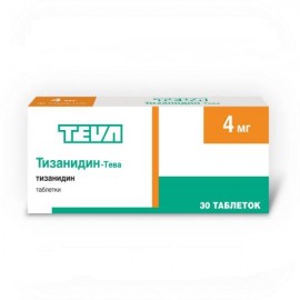 Тизанидин-Тева таб 4мг N30 бл ПК <10*3>
