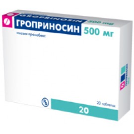 Гроприносин таб 500мг N20 бл ПК <10*2>