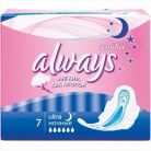 Прокладки женские Always Ultra Sensitive Night N7 уп