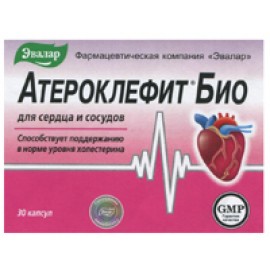 Атероклефит Био ЭВАЛАР капс 250мг N60 бл ПК