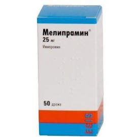 Мелипрамин таб п.п.о. 25мг N50 фл ПК