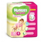 Подгузники детские Huggies трусики Для Девочек р.4 (9-14кг) N17 уп