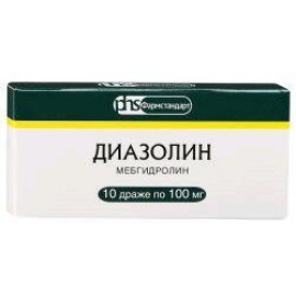 Диазолин држ 100мг N10 уп кнт-яч ПК