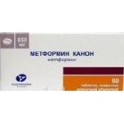 Метформин Канон таб п.п.о. 850мг N60 уп кнт-яч ПК <10*6>