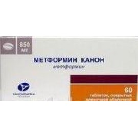 Метформин Канон таб п.п.о. 850мг N60 уп кнт-яч ПК <10*6>