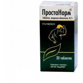 Простанорм таб п/о 200мг N30 уп кнт-яч ПК <10*3>