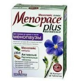 Менопейс плюс Menopace plus VITABIOTICS таб/капс наб N56 бл ПК