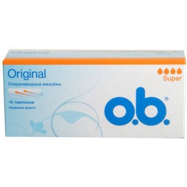 Тампоны женские гигиенические o.b. Original Super N16 уп