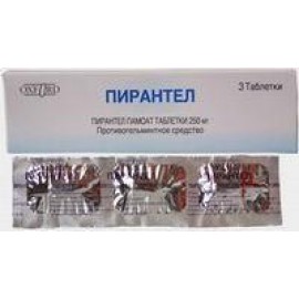 ПИРАНТЕЛ ТАБ 250МГ N3 УП КНТ Б/ЯЧ ПК <3*1>