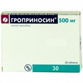 Гроприносин таб 500мг N30 бл ПК <10*3>