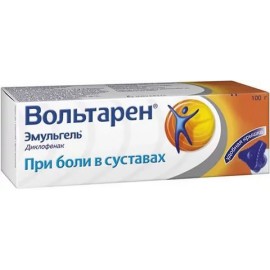 Вольтарен Эмульгель гель д/наружн пр 2% 100г N1 туба ПК