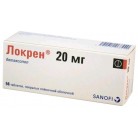 Локрен таб п.п.о. 20мг N56 бл ПК <14*4>