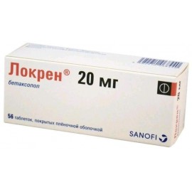 Локрен таб п.п.о. 20мг N56 бл ПК <14*4>
