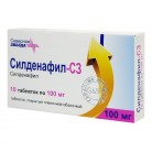 Силденафил-СЗ таб п.п.о. 100мг N10 уп кнт-яч ПК
