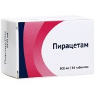 Пирацетам таб п.п.о. 800мг N30 бан ПК