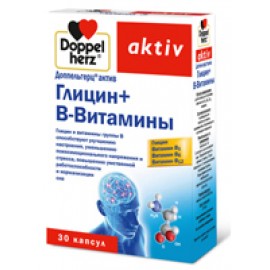 Доппельгерц актив Глицин + B-Витамины капс 610мг N30 бл ПК