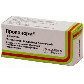 Пропанорм таб п.п.о. 150мг N50 бл ПК <10*5>